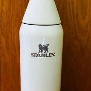 Stanley White Stainless Insulated Water Bottle 20oz